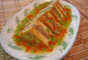 肉煎豆腐 肉煎豆腐