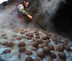 童子尿煮雞蛋 童子尿煮雞蛋