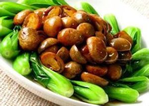 草菇菜心 草菇菜心