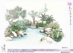 同業天海紫貝景觀水系