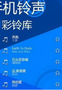 下載鈴聲 下載鈴聲