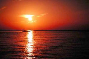 （圖）茵夢湖-夕陽