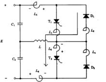 圖8 T2導通時的示意圖