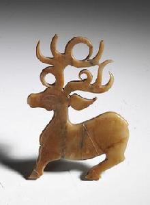 西周玉鹿 西周玉鹿