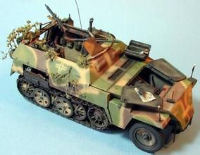 德國SD.KFZ.250半履帶裝甲車 德國SD.KFZ.250半履帶裝甲車