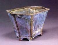 宋鈞窯六足花盆 宋鈞窯六足花盆
