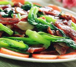 菜心炒臘腸 菜心炒臘腸