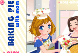 姑娘烤餡餅 姑娘烤餡餅