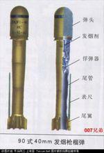 90式單兵40mm槍榴彈