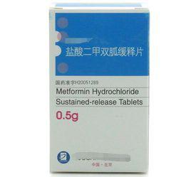 二甲雙胍緩釋片 二甲雙胍緩釋片