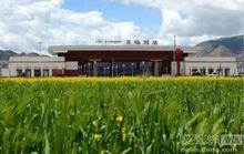 K9821次列車的終點站——日喀則火車站