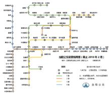 當陽公交運營線網圖（2018.2）
