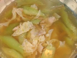 佛掌瓜肉片湯