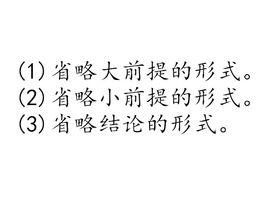 省略三段論 省略三段論