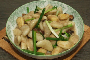 香菇燒菱角 香菇燒菱角