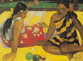 塔希堤的兩個女人 塔希堤的兩個女人