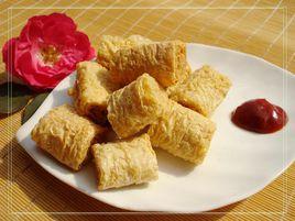 脆炸網油卷 脆炸網油卷