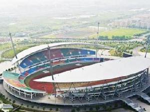 江寧區體育中心空拍圖