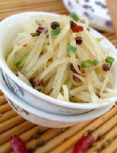 小蔥拌土豆 小蔥拌土豆