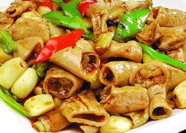 大蒜燒肥腸 大蒜燒肥腸