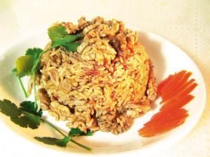 核桃紅米飯 核桃紅米飯