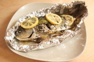 紙包檸檬烤魚 紙包檸檬烤魚