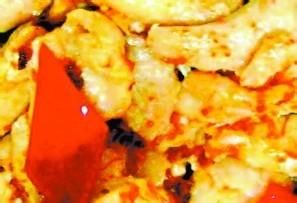 沙茶醬炒生魚柳 沙茶醬炒生魚柳