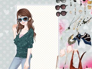 花裙溫柔女生 花裙溫柔女生