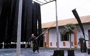 南通藍印花布印染技藝