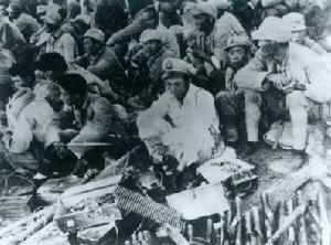 （圖）在元江阻擊戰中被俘的國民黨官兵