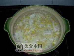 玉米豆腐雞蛋羹 玉米豆腐雞蛋羹