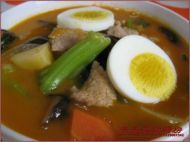 番茄牛肉菠菜湯