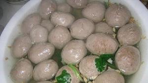 （圖）潮州手捶牛肉丸