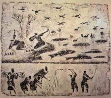 弋射收穫圖 弋射收穫圖