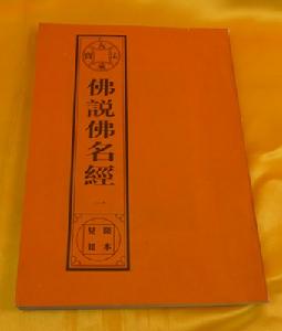 佛說佛名經 佛說佛名經