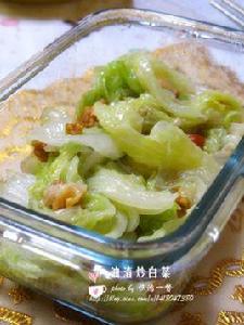油渣炒白菜 油渣炒白菜