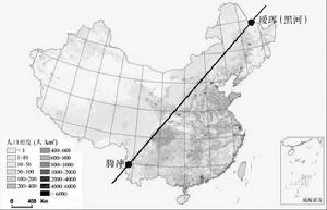 愛輝—騰衝一線，在中國人口地理上起著畫龍點睛的作用，一直為國內外人口學者所承認和引用，並且被美國俄亥俄州立大學田心源教授稱為“胡煥庸線”。