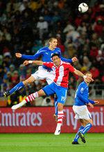 2010年南非世界盃 巴里奧斯代表巴拉圭隊VS義大利隊