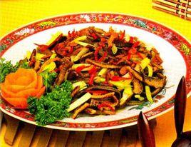 爆炒鱔魚絲 爆炒鱔魚絲
