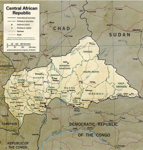 中非共和國行政區
