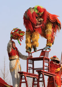 大里王獅舞 大里王獅舞