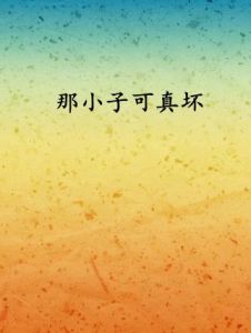 那小子可真壞 那小子可真壞