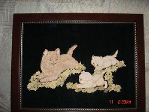 徐長河的樺皮畫