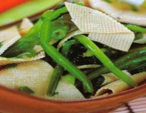 豆腐皮拌菠菜 豆腐皮拌菠菜