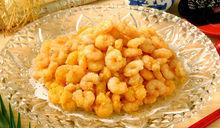 鹹蛋黃蝦仁比薩