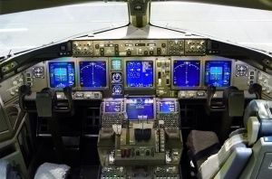 波音777的駕駛艙