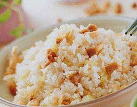 蘿蔔乾炒飯 蘿蔔乾炒飯