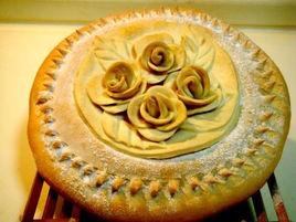 鮮花造型硬質鹹麵包 鮮花造型硬質鹹麵包