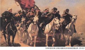 蘇俄內戰期間,勝利歸來的蘇聯紅軍騎兵