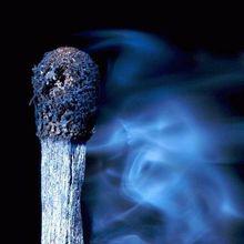 劇烈燃燒的瞬間